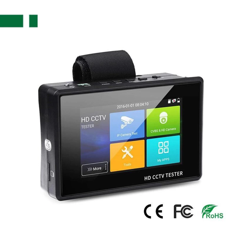 IPC+Analog Camera+POE Power Supply+AHD+CVI+TVI tester, 3.5 inch screen   ANGA CPC-18ADH 